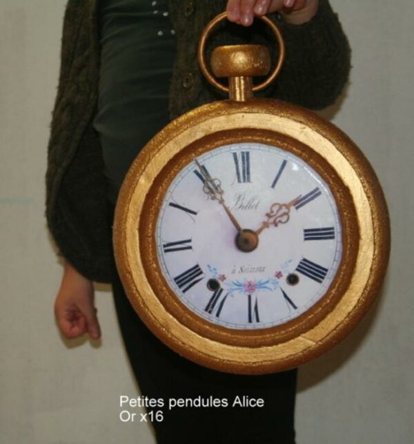 Petite pendule Alice, différents coloris