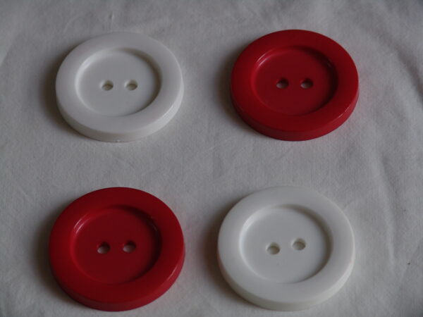 Bouton géant, différents coloris