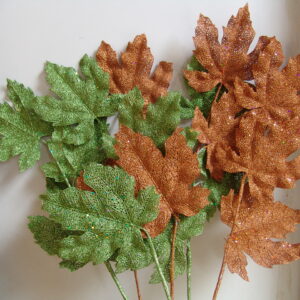 Feuille brillante, différents coloris