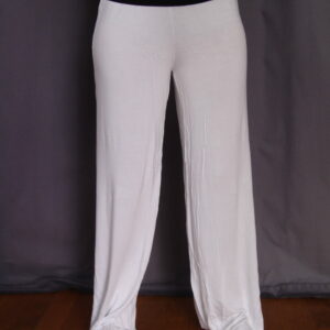 Pantalon blanc fluide coton