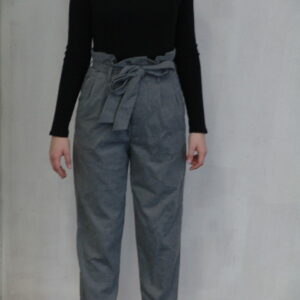 Pantalon gris à pinces