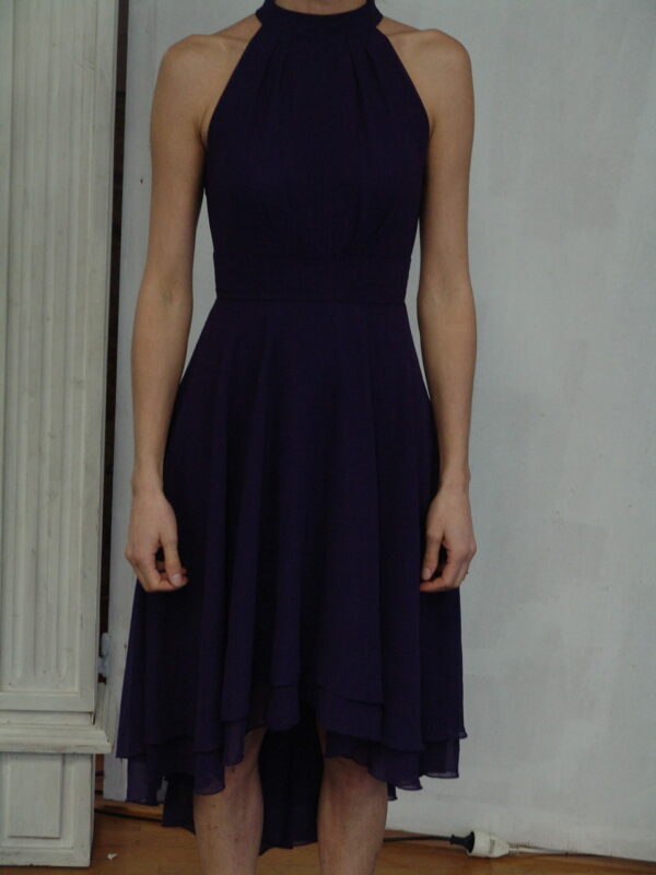 Robe asymétrique col Mao, différents coloris – Image 2