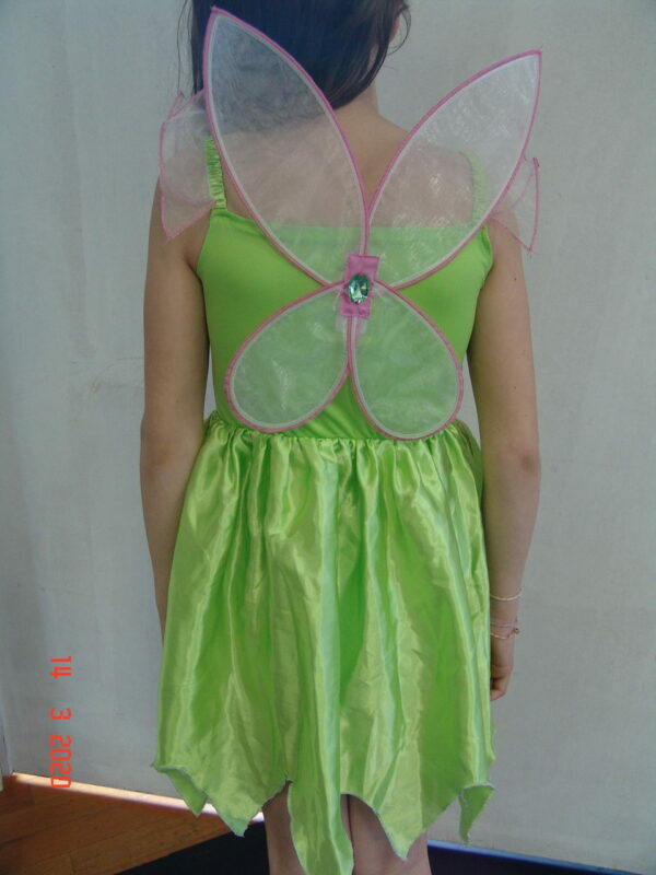 Robe fée clochette avec ailes dans le dos – Image 2