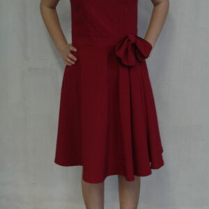 Robe rouge vintage