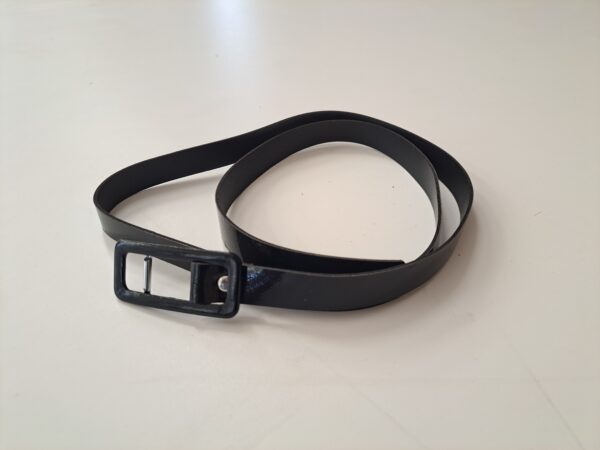 Ceinture noire fine 100 cm