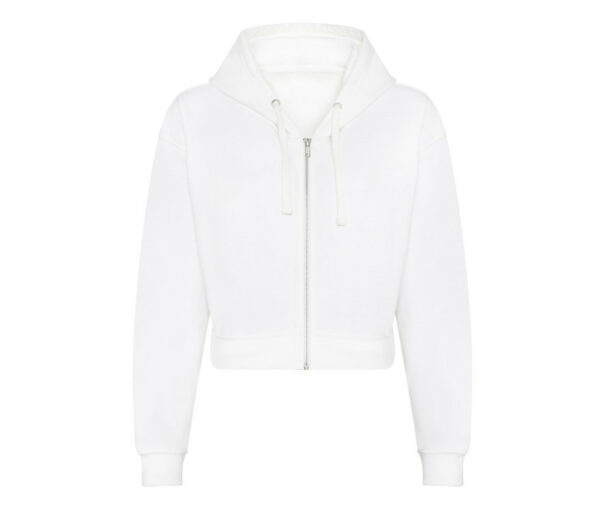 Sweat crop-top zippé – Image 2