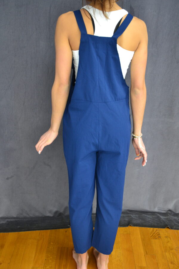 Salopette bleue marine – Image 2