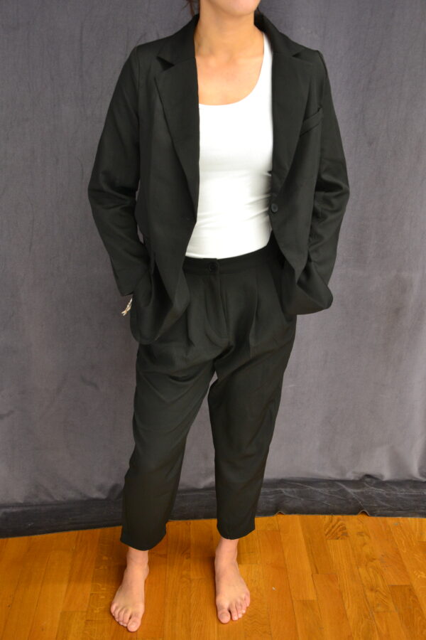 Pantalon costume noir