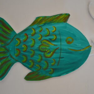 Décor poisson à suspendre