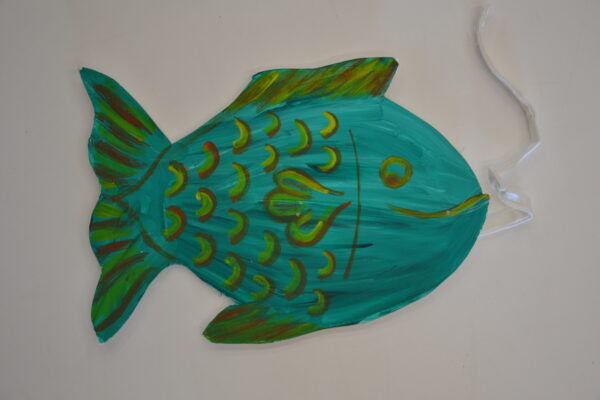 Décor poisson à suspendre