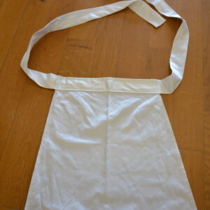 Tablier blanc enfant