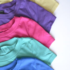 Tee-shirt court MC, différents coloris