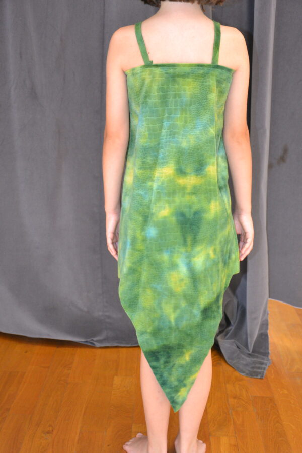 Robe crocodile verte – Image 2
