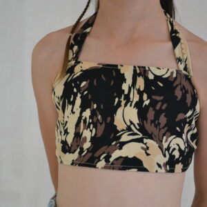 Brassière africaine ajustable avec nœud