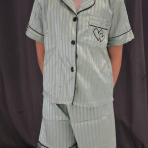 Chemisier pyjama satin, différentes couleurs