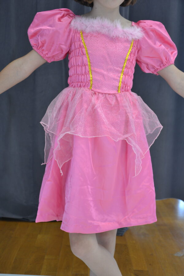 Robe rose Barbie