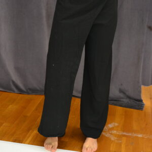 Pantalon noir long type sarouel