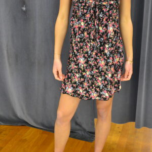 Robe bustier à fleurs