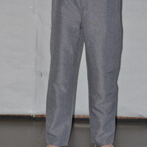 Pantalon garçon gris chiné