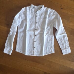 Chemise blanche col Mao