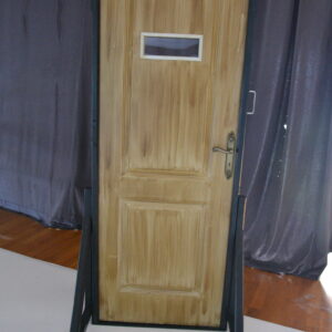 Porte sur roulettes