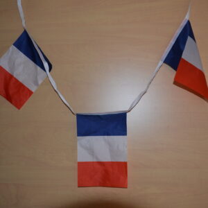 Guirlande fanions drapeau français
