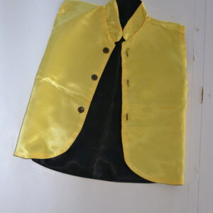 Gilet jaune masculin intérieur noir