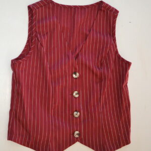Gilet rouge bordeaux femme