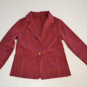 Veste rouge bordeaux femme