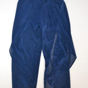 Pantalon voile bleu
